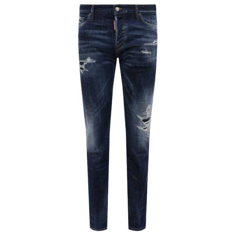 Dsquared² Blue Cotton Jeans &amp; Pant, theFeinheit