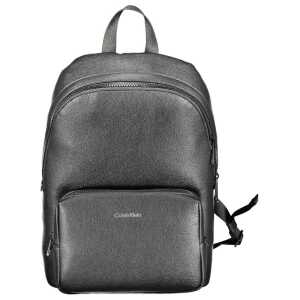 Calvin Klein Black Polyethylene Men Backpack