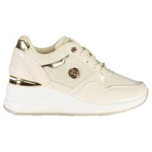 Laura Biagiotti Beige Synthetic Women Sneaker
