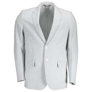 Gant White Cotton Men Jacket