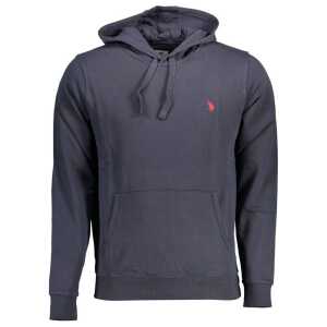 U.S. POLO ASSN. Blue Cotton Men Sweater
