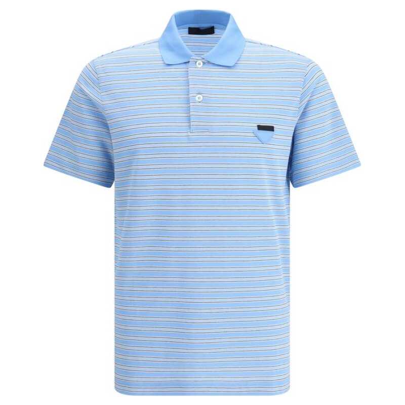 Prada Striped Polo Sweater, theFeinheit