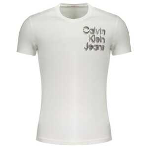 Calvin Klein White Cotton T-Shirt