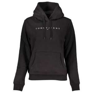 Tommy Hilfiger Black Cotton Women Sweater