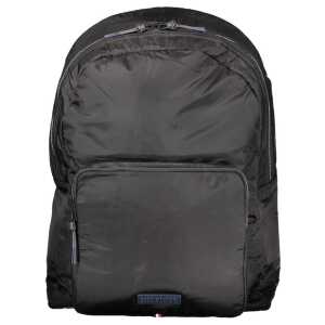 Tommy Hilfiger Black Nylon Backpack