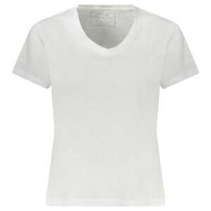Guess Jeans White Cotton Women T-Shirt
