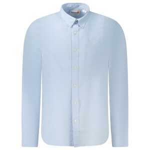 Timberland Light Blue Cotton Men Shirt