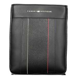 Tommy Hilfiger Black Polyethylene Men Shoulder Bag