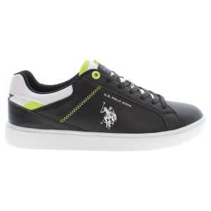 U.S. POLO ASSN. Black Polyester Men Sneaker