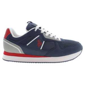 U.S. POLO ASSN. Blue Polyester Men Sneaker