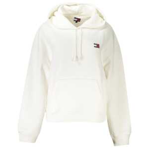 Tommy Hilfiger White Cotton Women Sweater