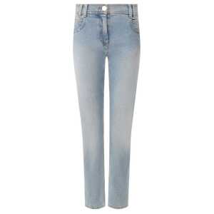 Balmain Blue Cotton Jeans & Pant