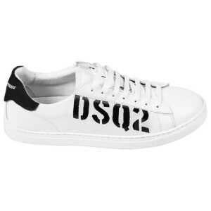 Dsquared² White Calfskin Sneaker