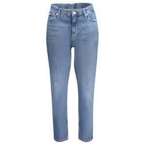 Calvin Klein Blue Cotton Jeans & Pant