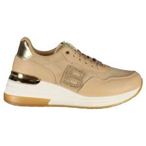 Laura Biagiotti Beige Polyester Women Sneaker