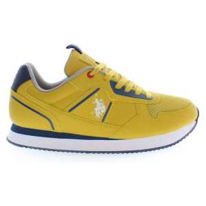 U.S. POLO ASSN. Yellow Polyester Men Sneaker