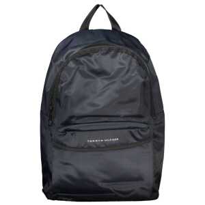 Tommy Hilfiger Blue Polyester Men Backpack