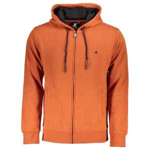 U.S. Grand Polo Bronze Hooded Sweatshirt with Embroidered Logo