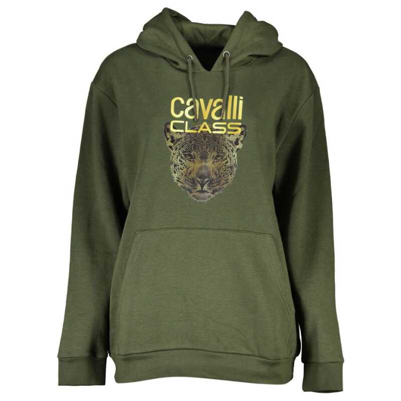 Cavalli Class Green Cotton Sweater, theFeinheit