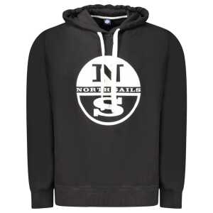 North Sails Black Cotton Men Sweater