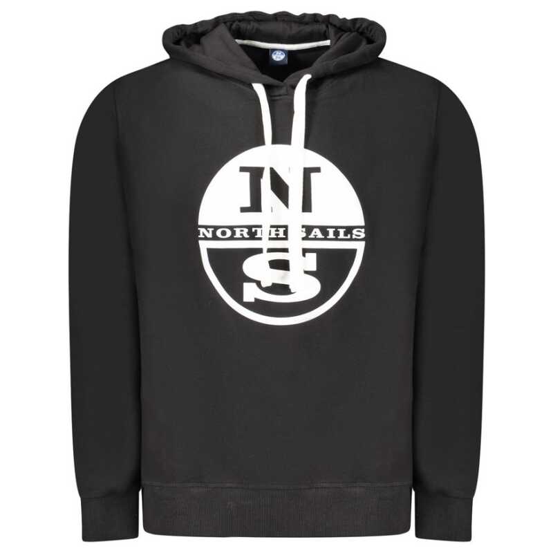 North Sails Black Cotton Men Sweater, theFeinheit