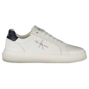 Calvin Klein White Leather Men Sneaker