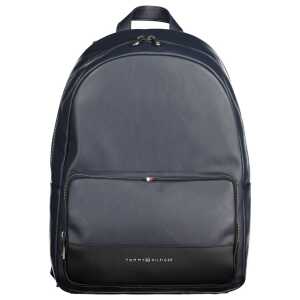 Tommy Hilfiger Blue Polyethylene Men Backpack