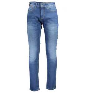 Tommy Hilfiger Blue Cotton Men Jeans