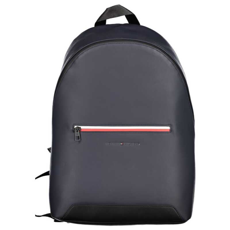 Tommy Hilfiger Blue Polyester Backpack, theFeinheit
