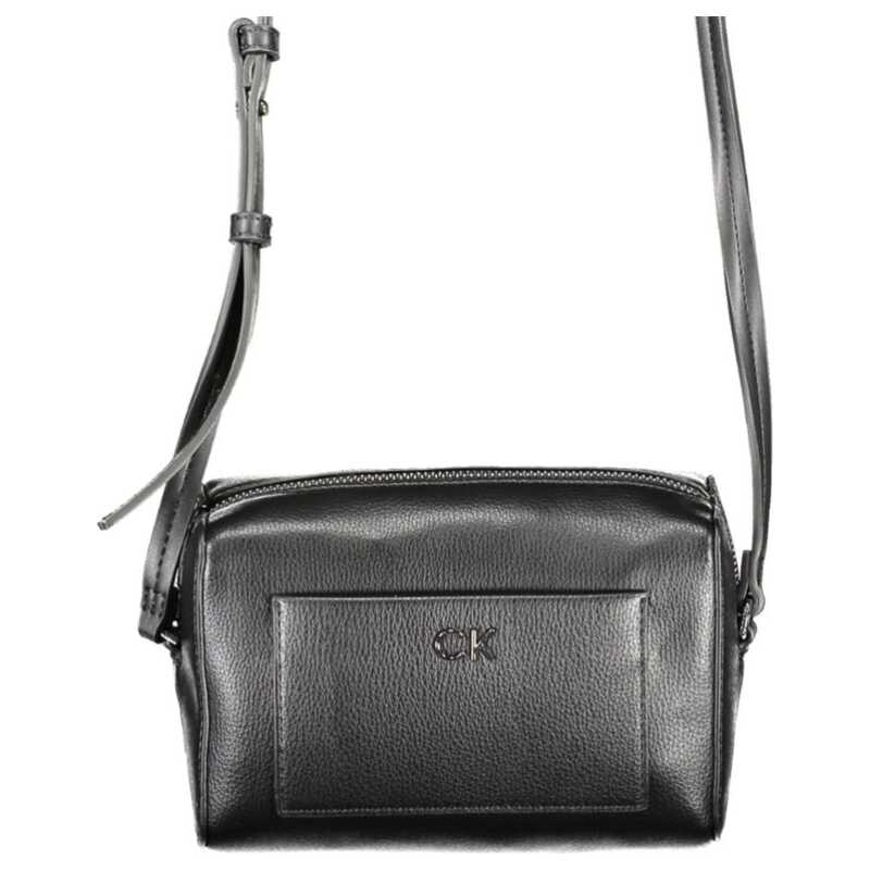 Calvin Klein Black Polyester Handbag, theFeinheit