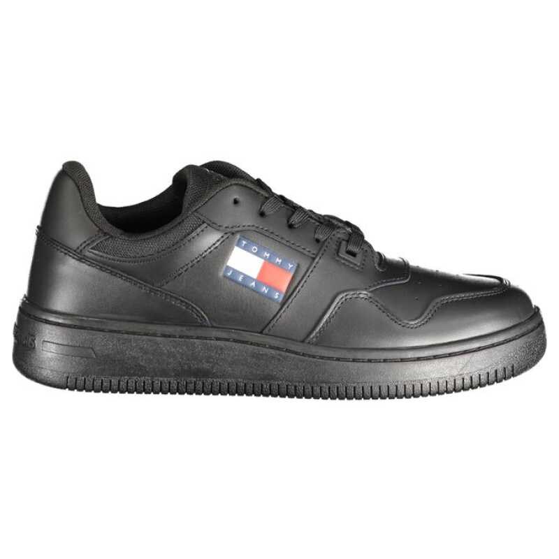 Tommy Hilfiger Black Polyester Sneaker, theFeinheit