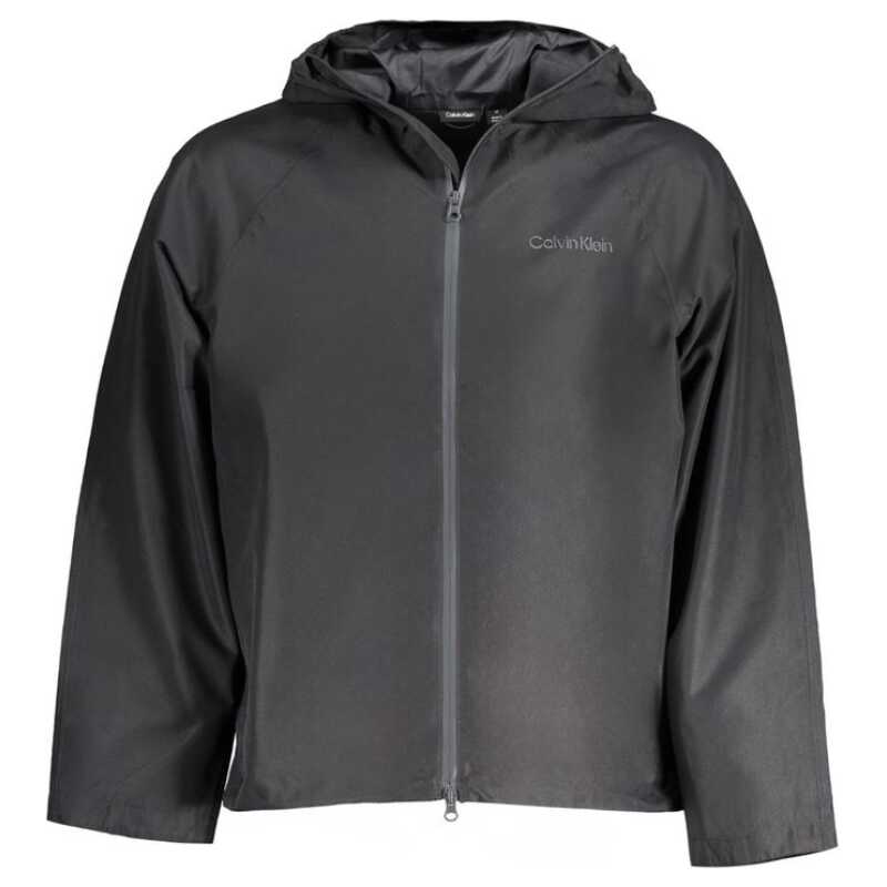 Calvin Klein Black Polyester Jacket, theFeinheit