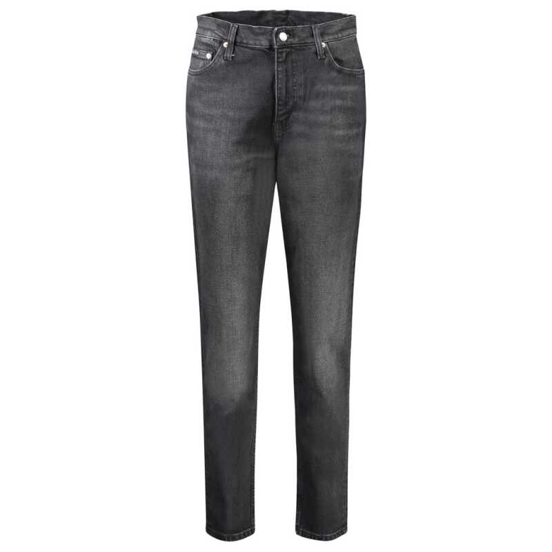 Calvin Klein Black Cotton Women Jeans, theFeinheit
