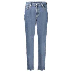Calvin Klein Blue Cotton Women Jeans