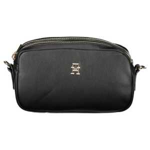 Tommy Hilfiger Black Polyester Women Handbag