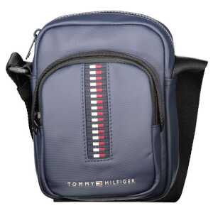 Tommy Hilfiger Blue Polyester Men Shoulder Bag