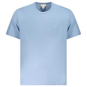 Calvin Klein Light Blue Cotton Mens T-Shirt