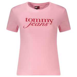 Tommy Hilfiger Pink Cotton Tops & T-Shirt