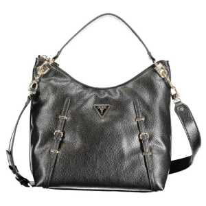 Guess Jeans Black Polyethylene Handbag