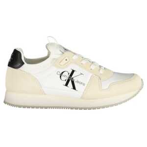 Calvin Klein White Polyester Women Sneaker
