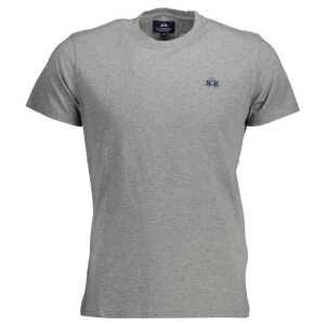 La Martina Brown Cotton Men T-Shirt