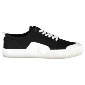 Calvin Klein Black Recycled Material Men Sneaker