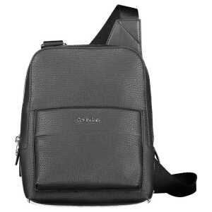 Calvin Klein Black Polyester Men Shoulder Bag