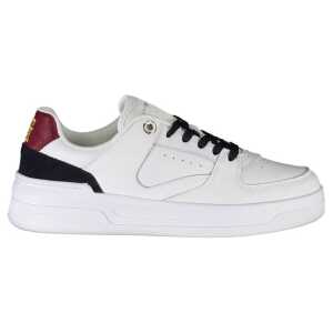 Tommy Hilfiger White Leather Women Sneaker