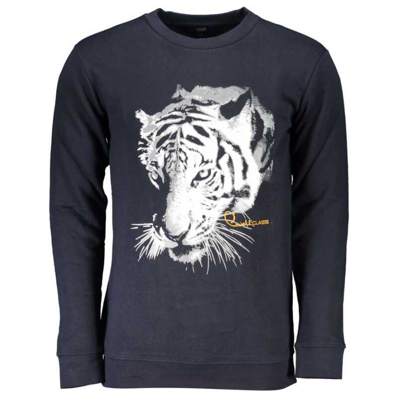 Cavalli Class Blue Cotton Sweater, theFeinheit