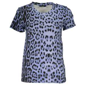 Cavalli Class Light Blue Cotton Women Top