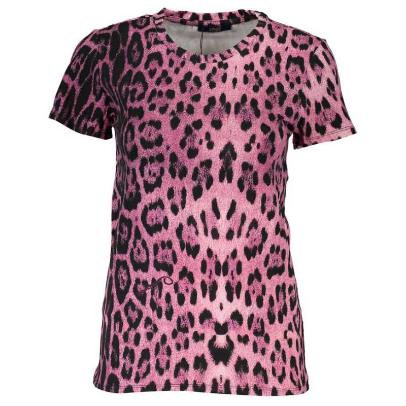 Cavalli Class Pink Cotton Tops &amp; T-Shirt, theFeinheit