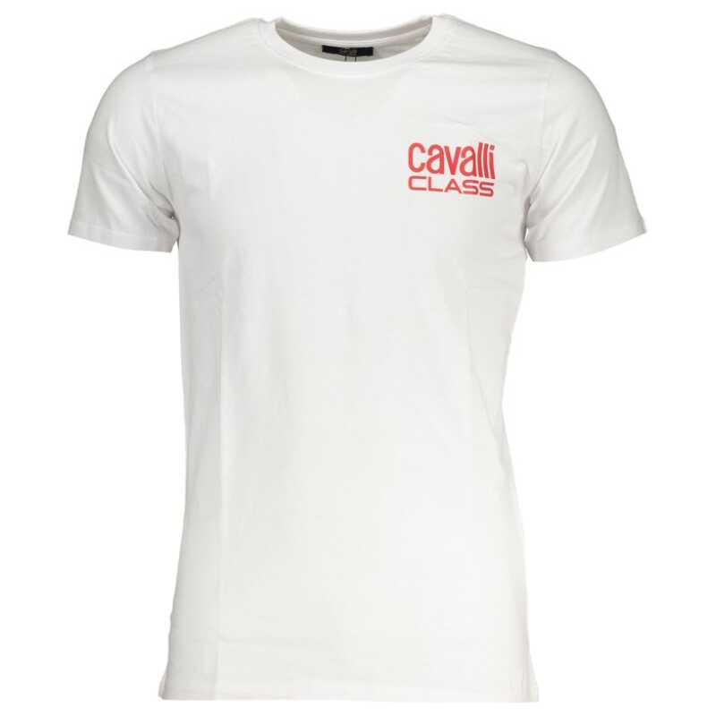 Cavalli Class White Cotton T-Shirt, theFeinheit