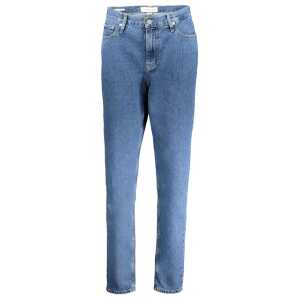 Calvin Klein Blue Cotton Jeans & Pant