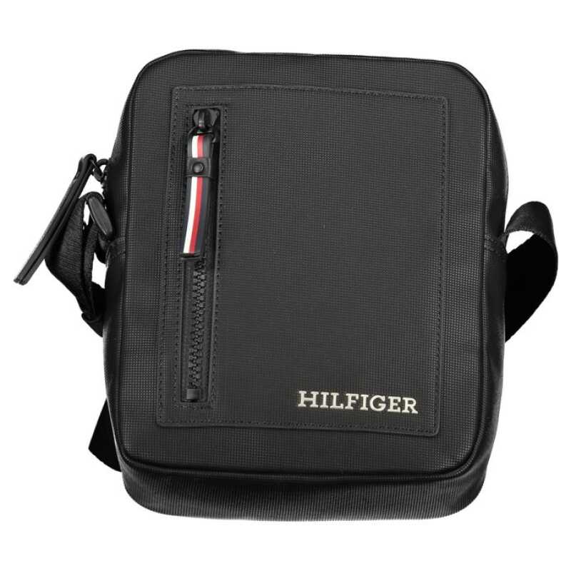 Tommy Hilfiger Black Polyethylene Shoulder Bag, theFeinheit